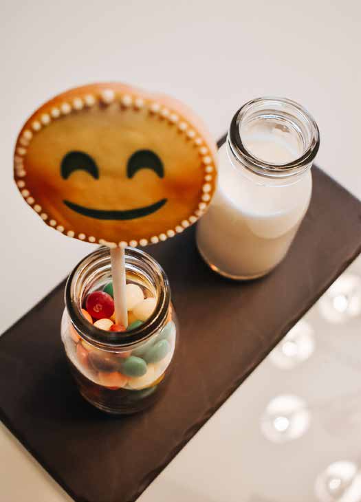 milk and candy