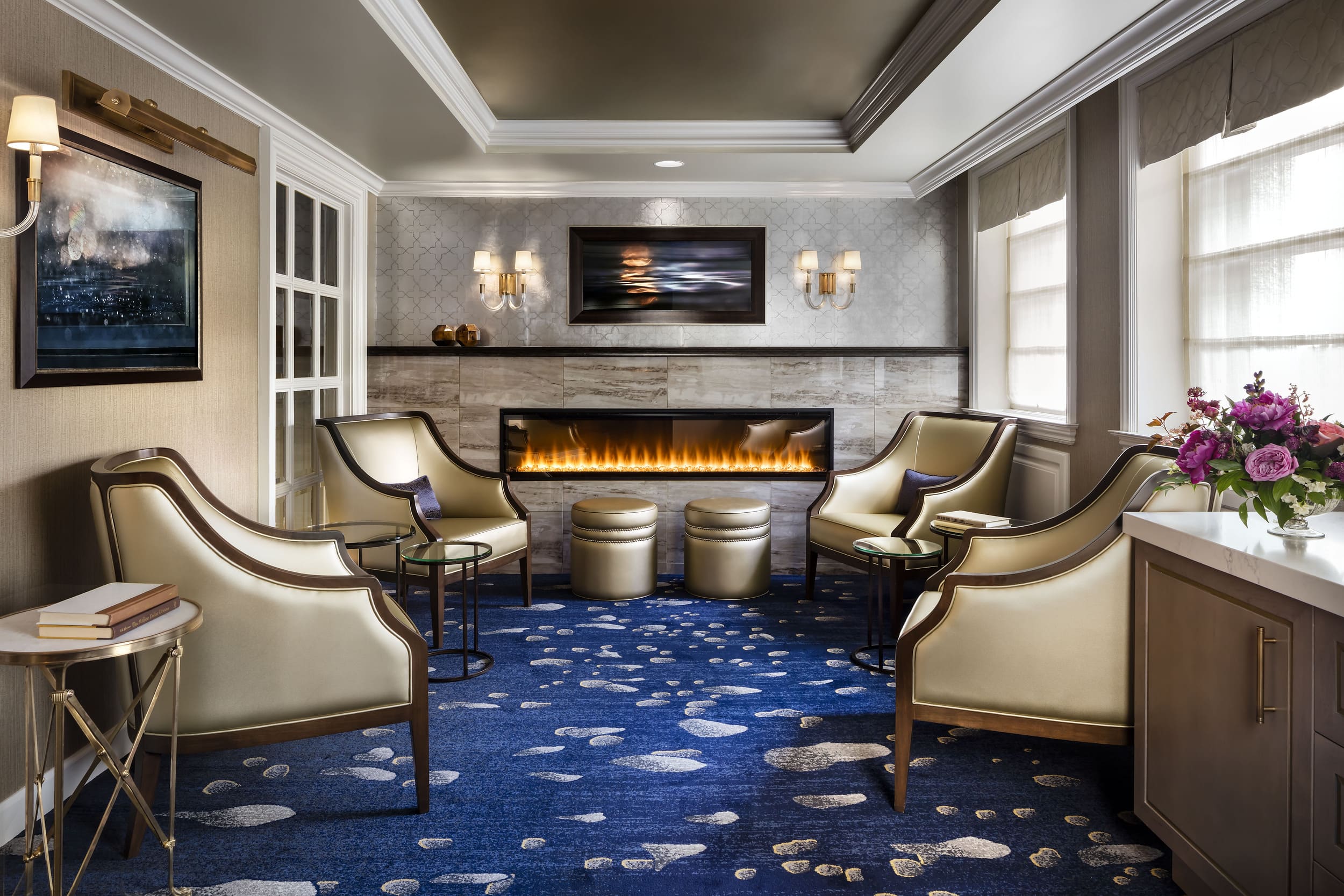 Spa waiting area