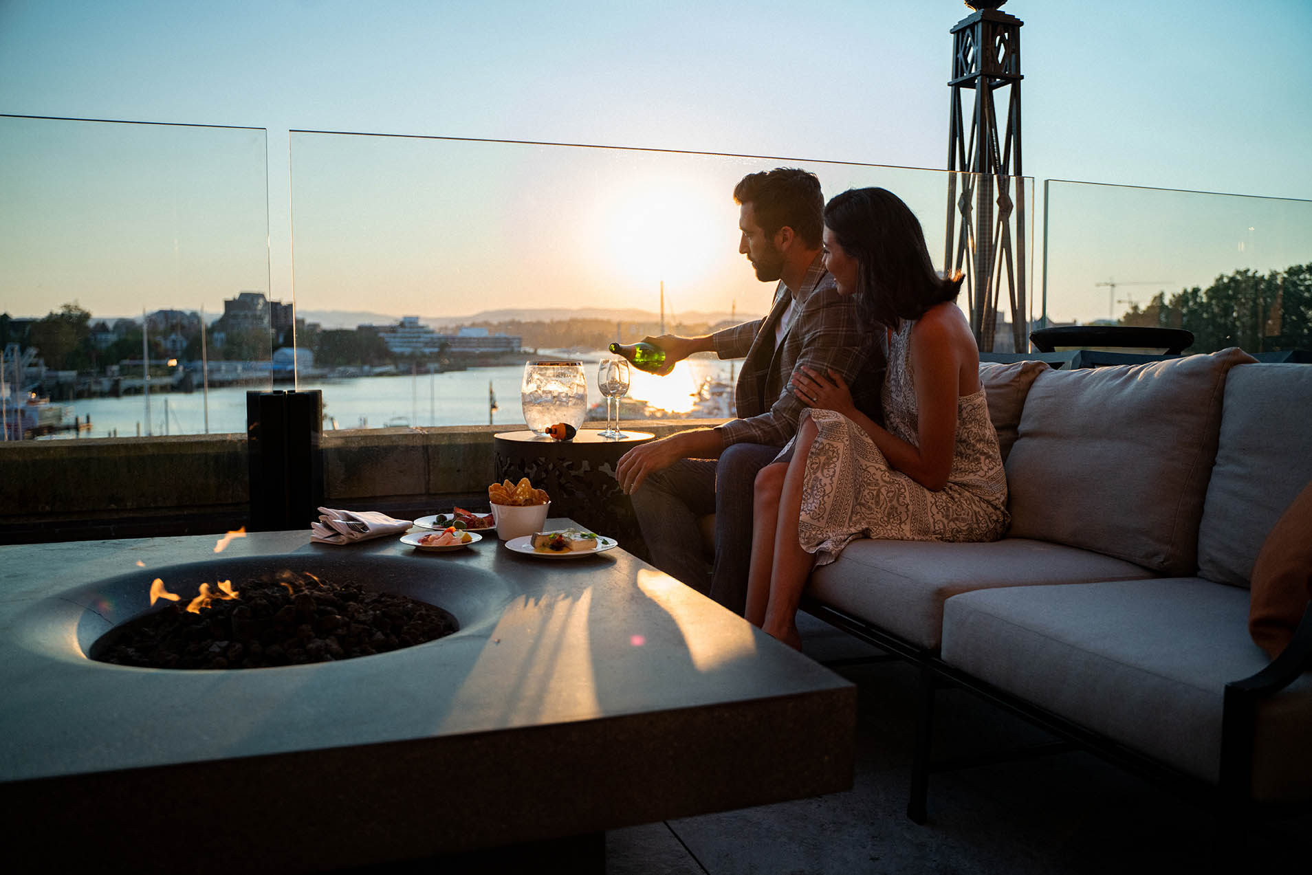 fairmont gold private terrace