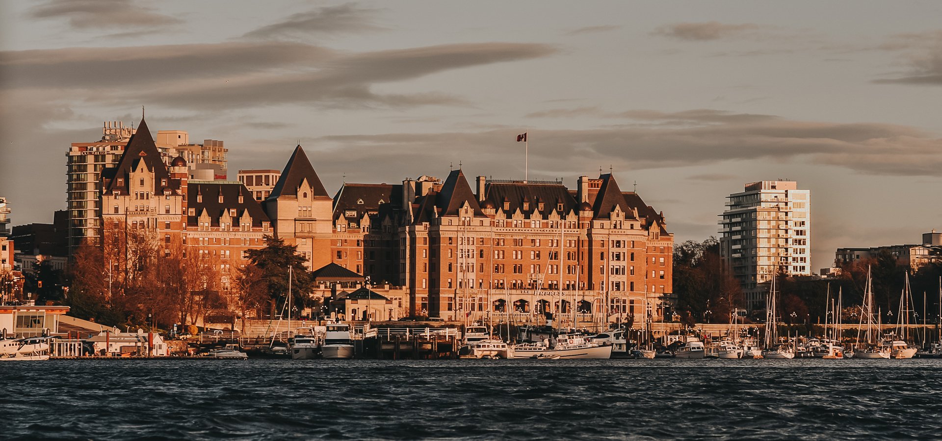 Fairmont Empress at Dusk