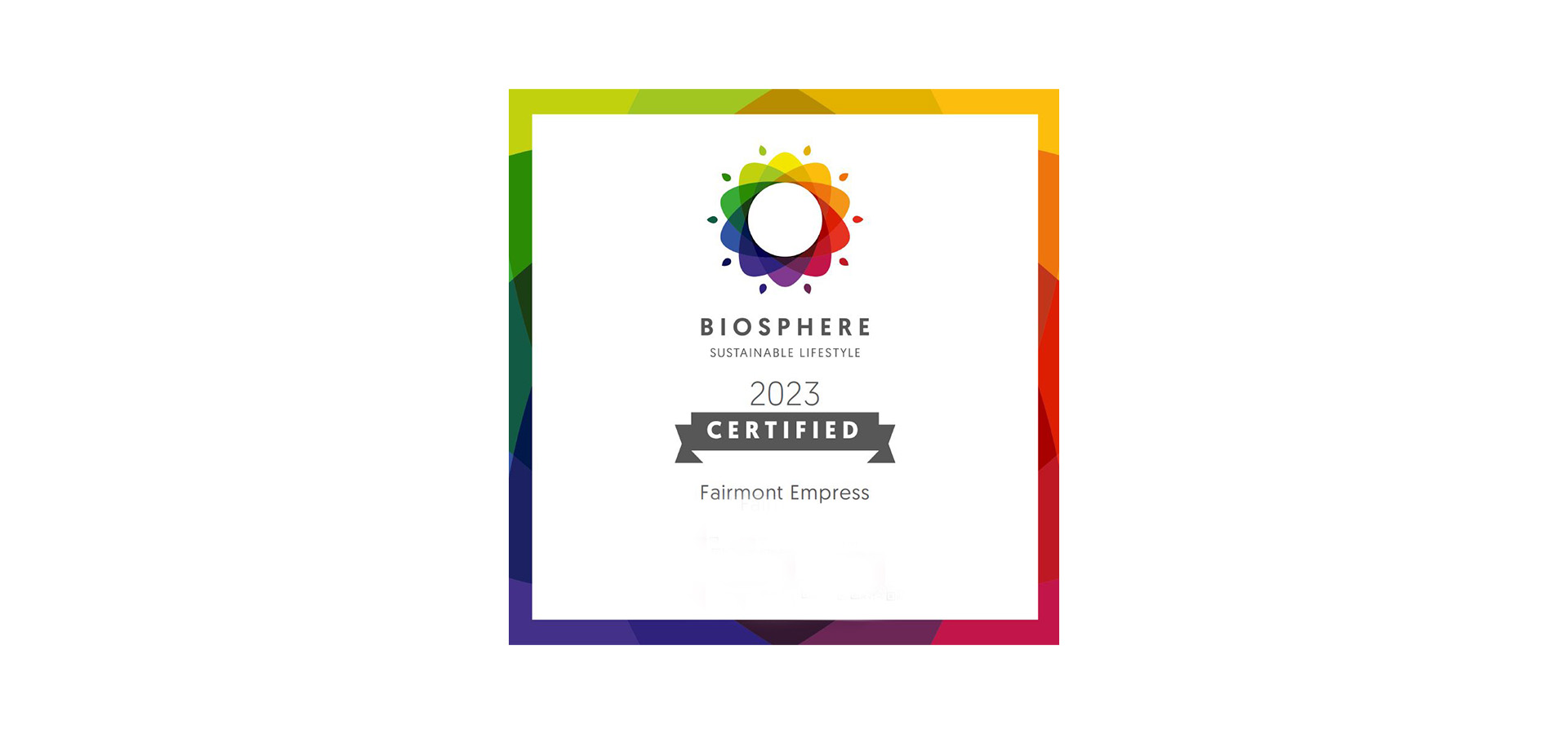biosphere fairmont empress